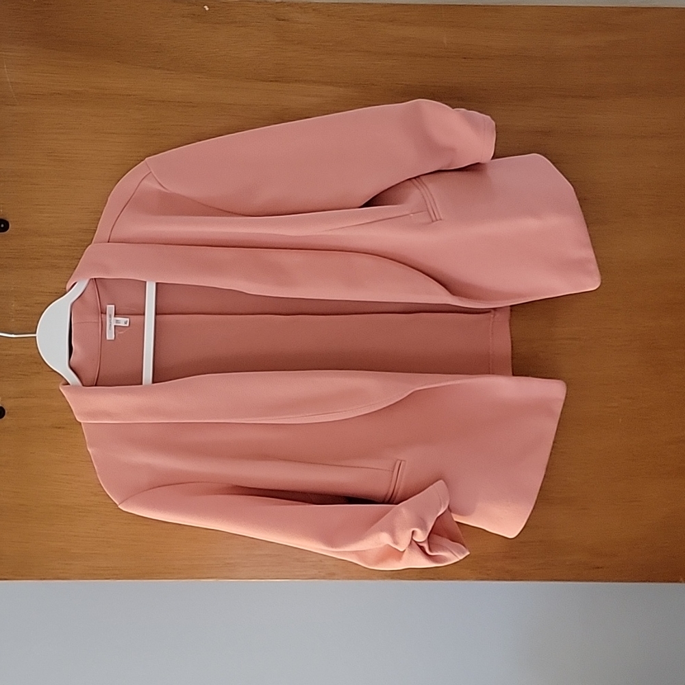Maurices Dusty Rose Pink Open Front Blazer